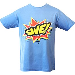 T-shirt azur Sweden
