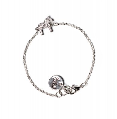 Armband Brilliant Dalahäst silver