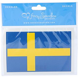 Dekal Sverigeflagga